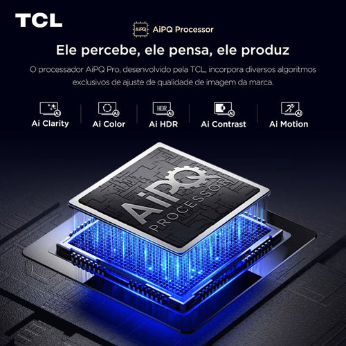 Imagem 5 de 10 de Smart TV TCL 50 Polegadas QLED 4K P7K WiFi Bluetooth Google TV HDR10+ Dolby Atmos Dolby Vision 50P7K