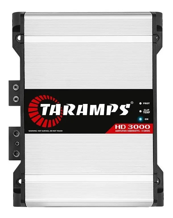 Módulo Amplificador Taramps Hd3000 3000w Rms 1 Canal 4 Ohms Cor Branco - Image 1