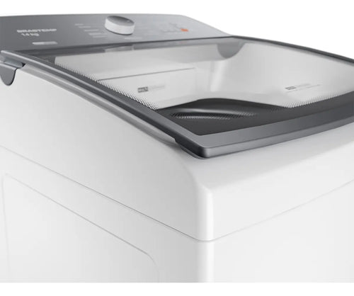 Imagem 2 de 10 de Máquina De Lavar Brastemp 14kg Branca Smart Sensor- Bwj14ab
