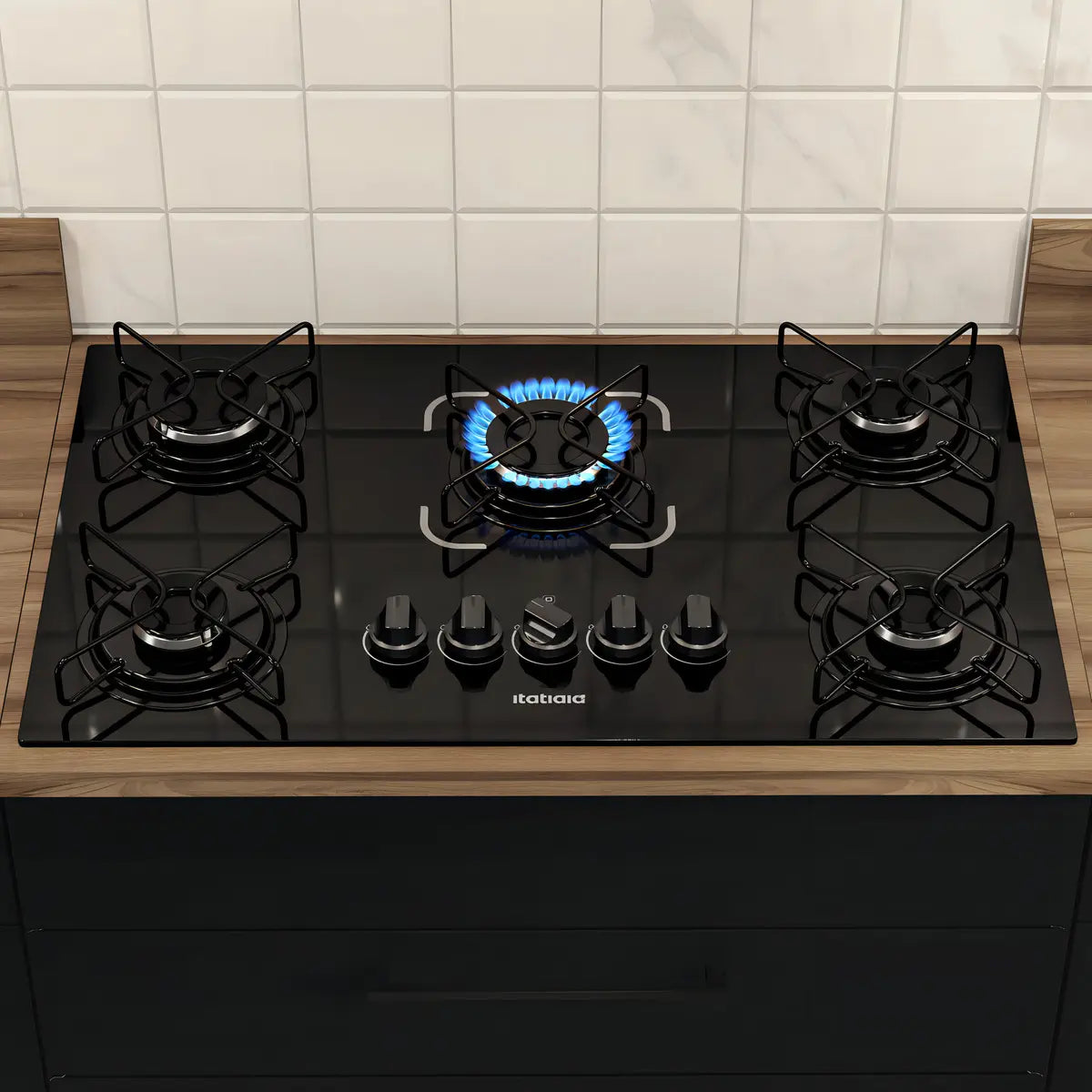 Cooktop Itatiaia Essencial 5 Bocas Preto - Image 4