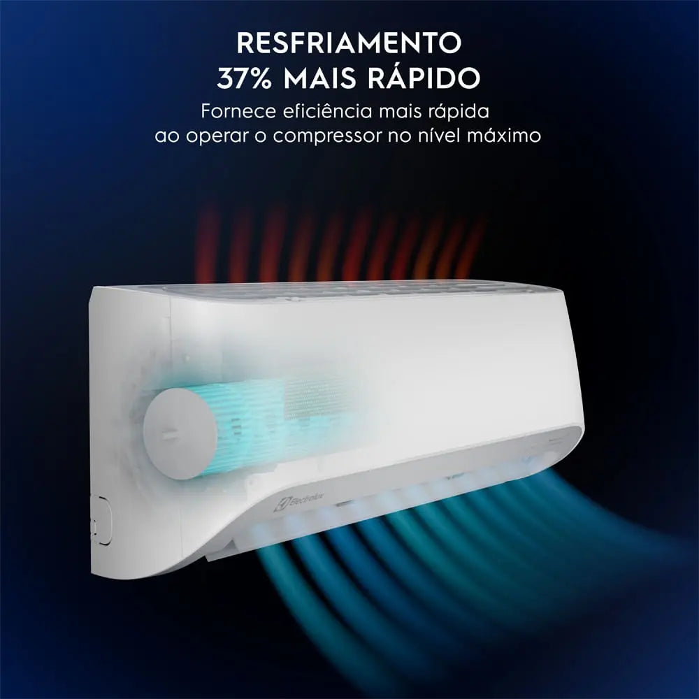Ar-condicionado Electrolux Split Inverter 9.000 Btus Color Adapt Wi-Fi Só Frio Cor Branco - Image 9