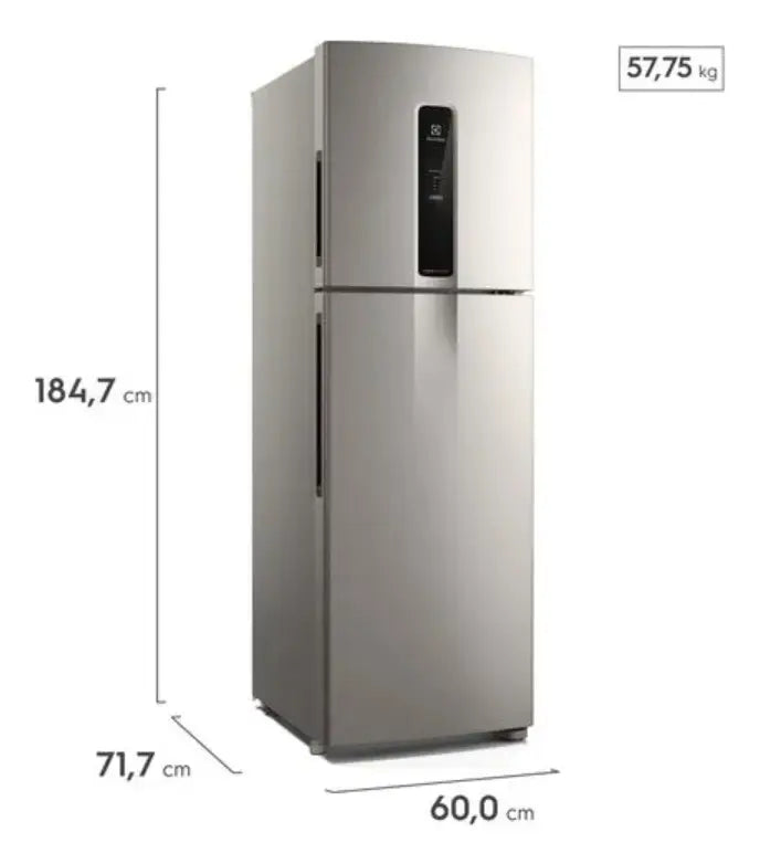 Geladeira Electrolux Frost Free Inverter 410L Efficient com AutoSense Inox Look IF46S - Image 4