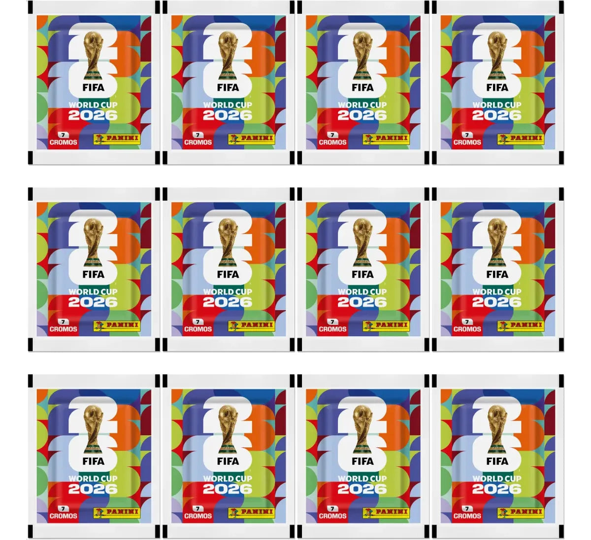 Álbum Copa Do Mundo 2026 + 105 Figurinhas (15 Envelopes) - Oficial - Image 2
