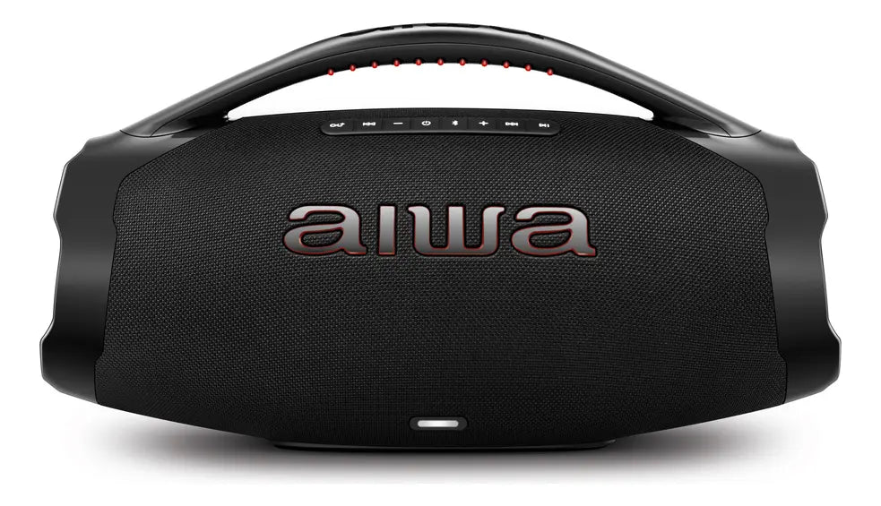 Caixa De Som Boombox Aiwa AWS-BBS-01B 200w IP66 30hs De Bateria Cor Preto - Image 1