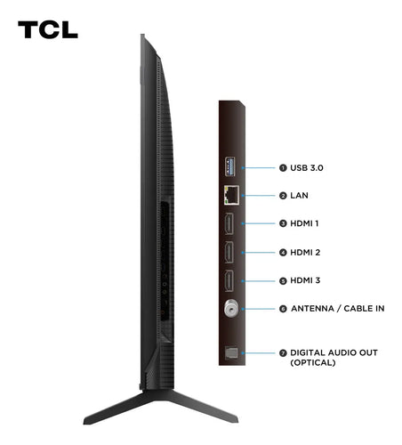 Imagem 10 de 10 de Smart TV TCL 50 Polegadas QLED 4K P7K WiFi Bluetooth Google TV HDR10+ Dolby Atmos Dolby Vision 50P7K