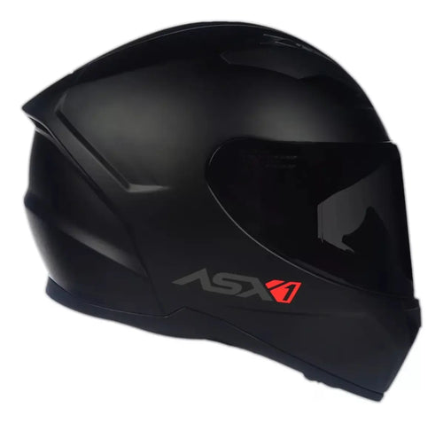 Imagem 7 de 9 de Capacete Moto Asx City Preto Fosco Lançamento - Promoção
