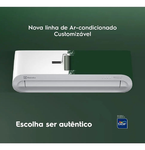 Imagem 6 de 9 de Ar-condicionado Electrolux Split Inverter 9.000 Btus Color Adapt Wi-Fi Só Frio Cor Branco