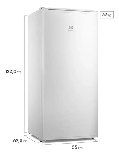 Imagem 5 de 7 de Freezer Vertical Fei19 175l Inverter Branco Electrolux