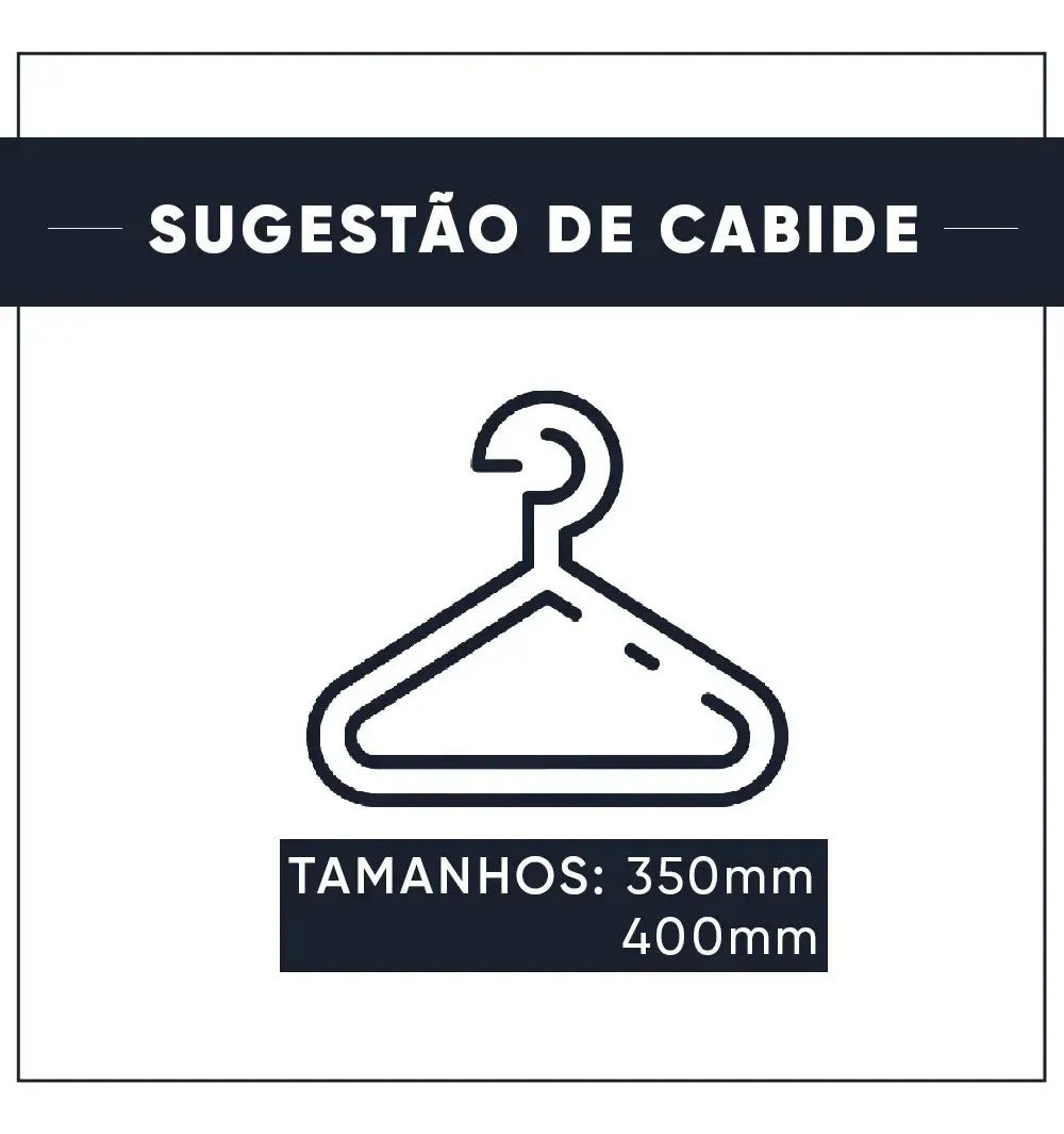 Guarda-roupa Casal Branco 3 Portas Corrediça Espelhada Milão MDF Yescasa - Image 6
