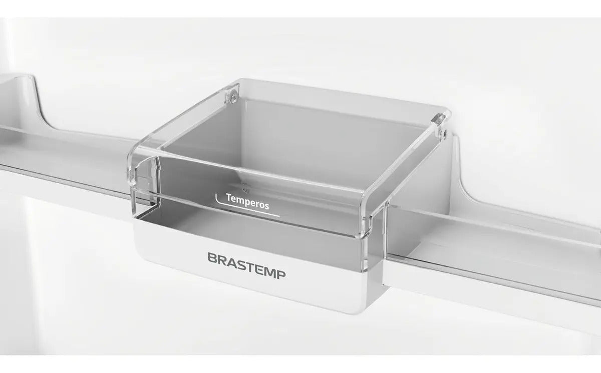 Geladeira Brastemp Frost Free Duplex BRM44HK 375 Litros Com Comparti Cor Inox - Image 4