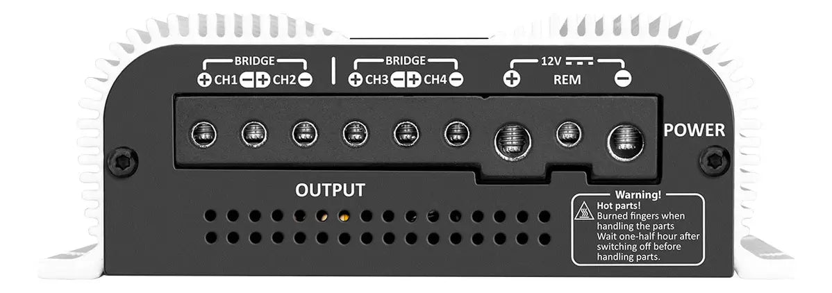 Modulo Taramps Ts800x4 2 Ohms 800W Potencia Rms Amplificador Som Automotivo Entrada Rca E Fio Crossover LPF FULL HPF Subwoofer Kit Duas Vias Drivers T800 4 Canais Carro Camionete Conexao Bridge Branco - Image 5