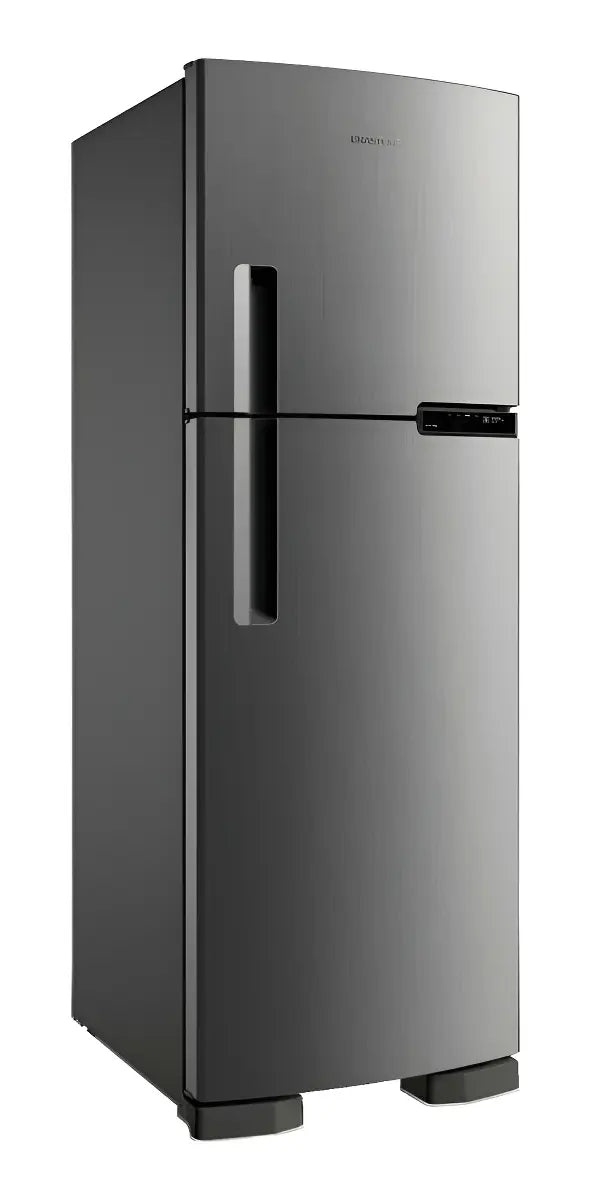 Geladeira Brastemp Frost Free Duplex BRM44HK 375 Litros Com Comparti Cor Inox - Image 1