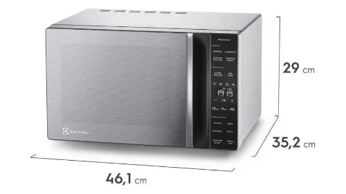 Micro-ondas Electrolux Inox 23L Efficient ME23S - Image 2